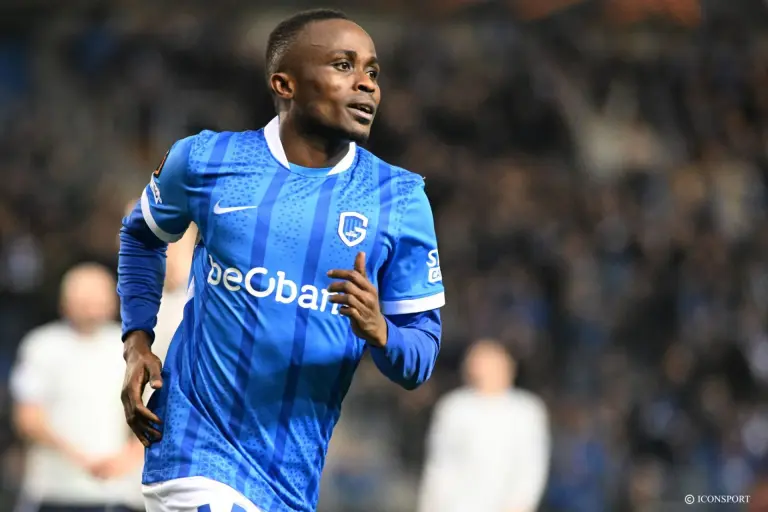 Yira Sor : l’ailier de Genk file plus vite que Mbappé et Haaland