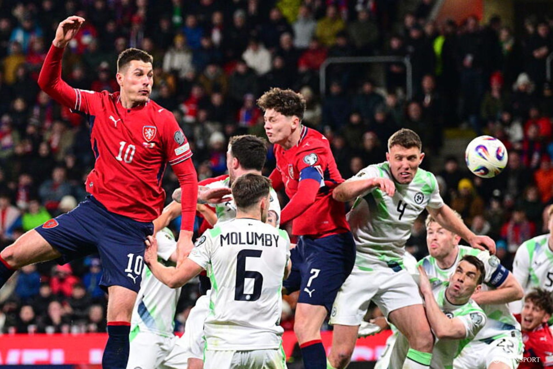 Barrages Coupe du Monde 2026 : la République Tchèque élimine l’Irlande et rejoint le Danemark en finale