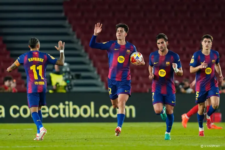 Coupe du Roi ( demi-finale retour) : 2-0 pour le Barça à la pause