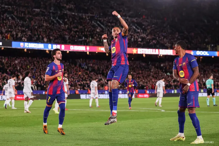 Ligue des Champions 8es de finale (Retour) : Raphinha distingué, le onze type de la semaine