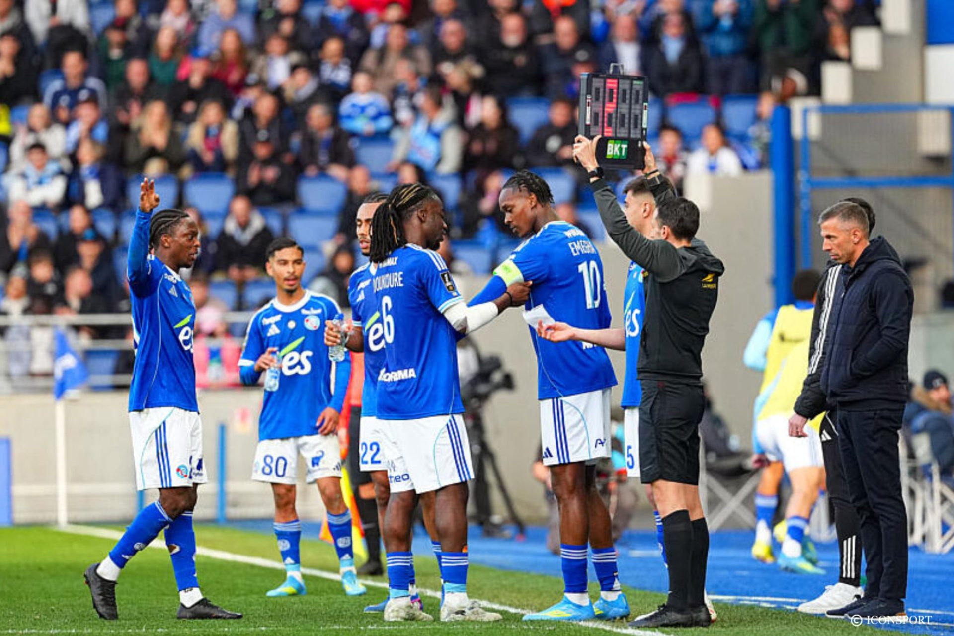 Ligue 1 (J28) – Strasbourg-Nice :  Accueil mitigé pour Emegha de retour sur les terrains après 4 mois d’absence