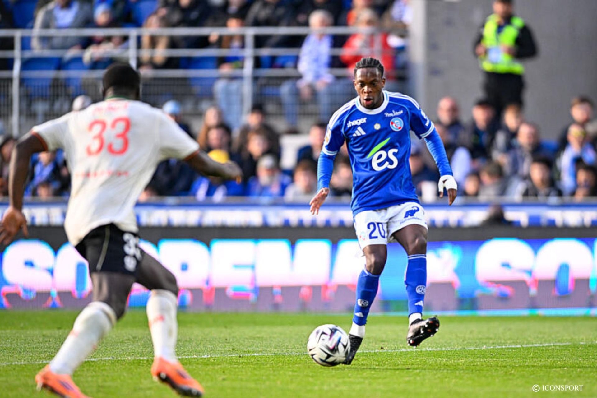 Ligue 1 : Godo et Doué portent Strasbourg face à Nice