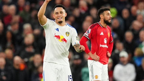 Premier League : Leeds met fin à 16 ans sans victoire contre Manchester United
