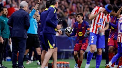 Ligue des Champions : Expulsions à répétition, le FC Barcelone rattrapé par ses démons défensifs