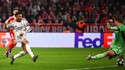 Ligue des Champions Bayern Munich - Real Madrid : Neuer sort enfin un arrêt décisif après 55 minutes de jeu