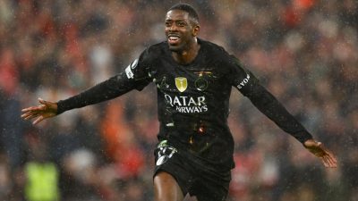 Ligue des Champions – PSG : Dembélé, plus à l’aise en dehors du Parc des Princes