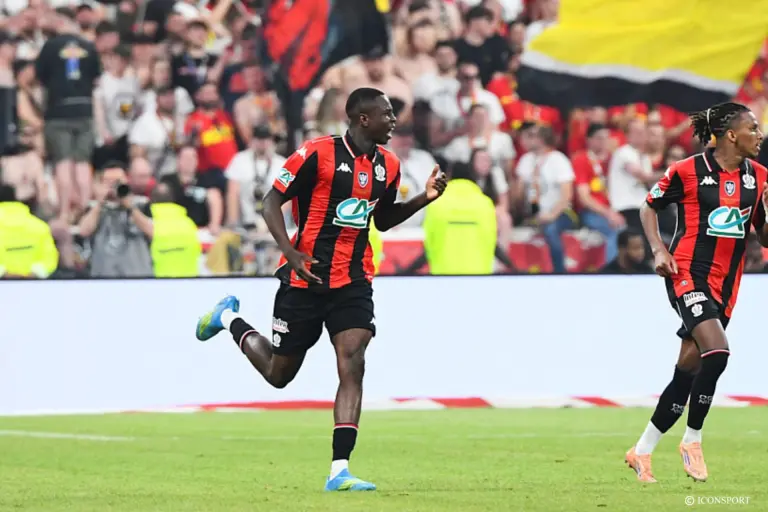 Coupe de France Nice – Lens  : Djibril Coulibaly entre dans l’histoire malgré la défaite des Aiglons