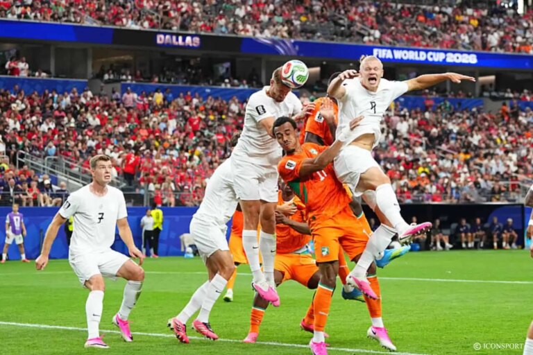 Coupe du Monde 2026 : La Côte d’Ivoire menée par la Norvège à la pause