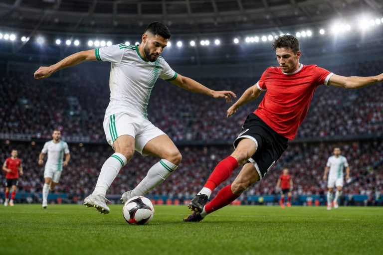 Illustration du match Algérie - Austria