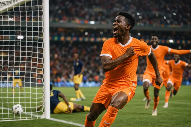 Illustration du match Côte d&rsquo;Ivoire - Ecuador