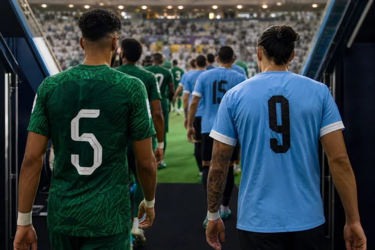Illustration du match Saudi Arabia - Uruguay