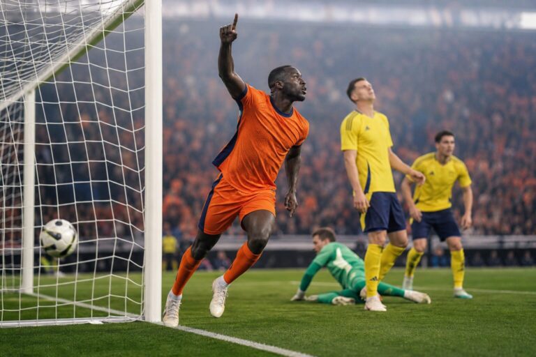 Illustration du match Netherlands - Sweden