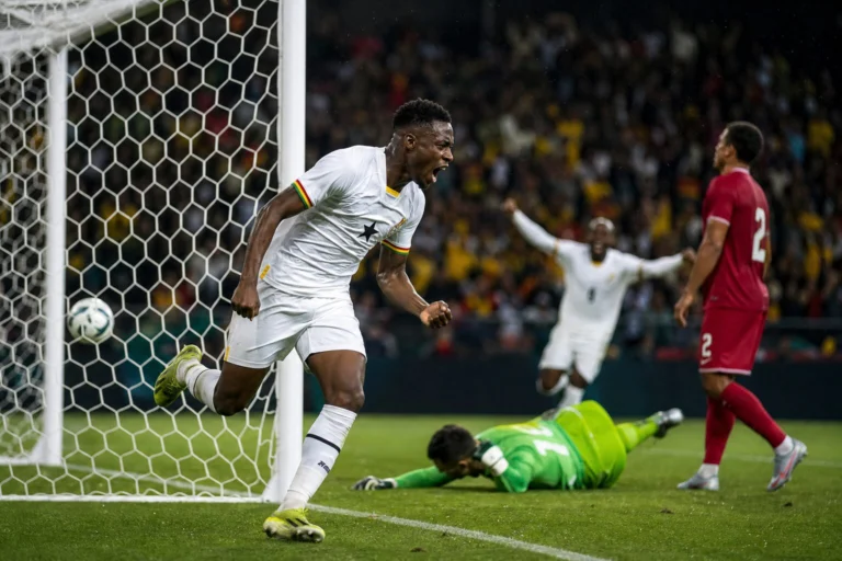 Illustration du match Ghana - Panama