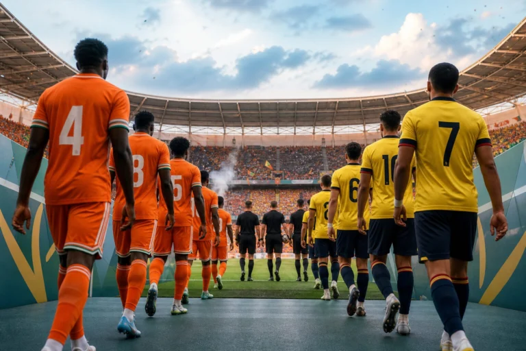 Illustration du match Côte d&rsquo;Ivoire - Ecuador