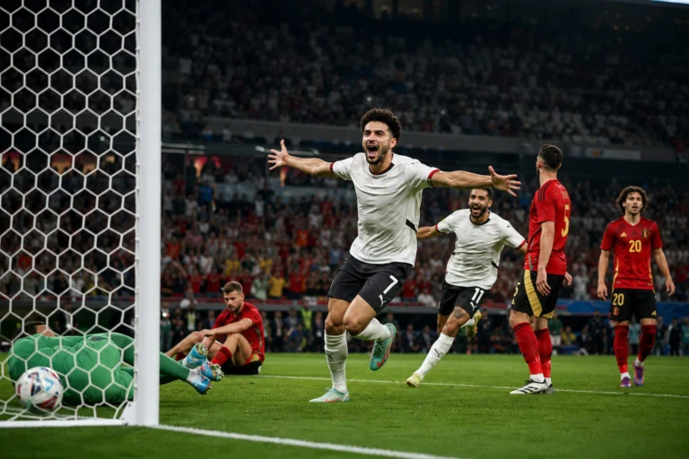 Illustration du match Belgium - Égypte
