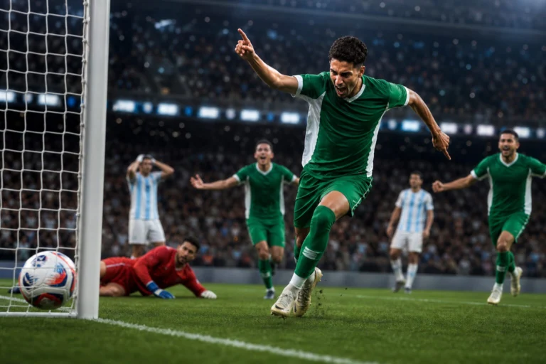 Illustration du match Argentina - Algérie