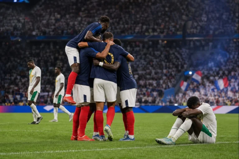 Illustration du match France - Sénégal