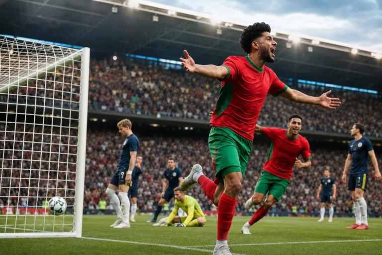 Illustration du match Scotland - Maroc