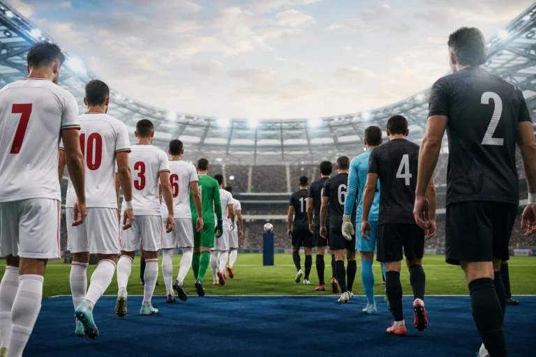 Illustration du match Iran - New Zealand