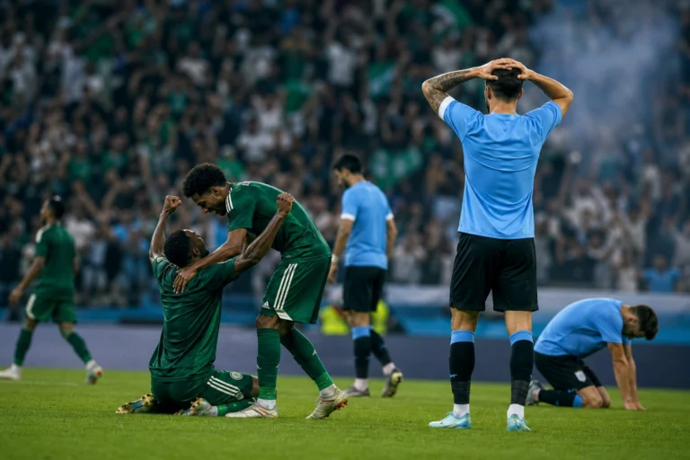 Illustration du match Saudi Arabia - Uruguay