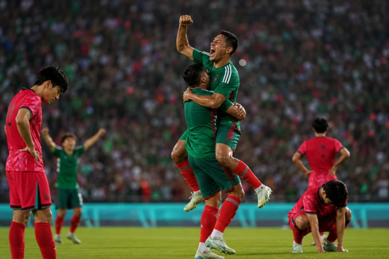 Illustration du match Mexico - South Korea