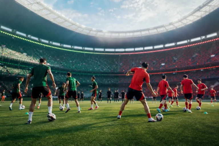 Illustration du match Mexico - South Korea