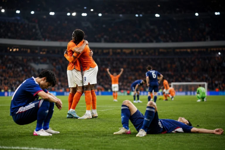 Illustration du match Netherlands - Japan