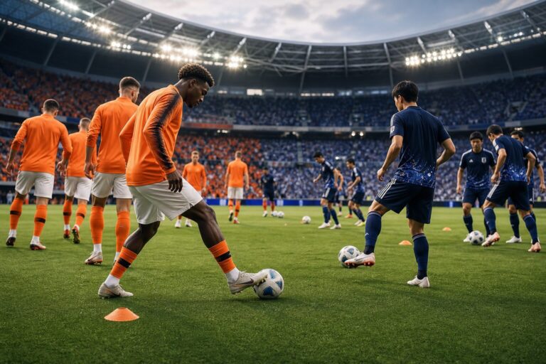 Illustration du match Netherlands - Japan