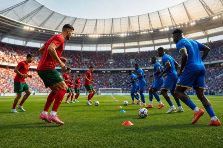 Illustration du match Portugal - RD Congo