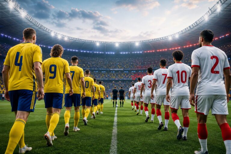 Illustration du match Sweden - Tunisie