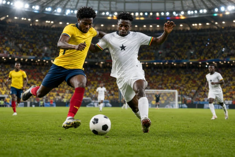 Illustration du match Colombia - Ghana